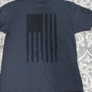 Grunt Style American Flag T Shirt